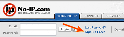 Registrazione No-IP