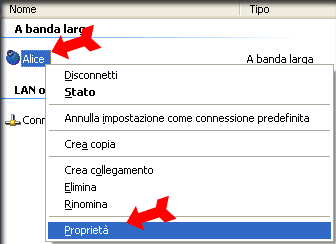 Connessione di Rete