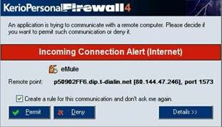 Incoming Connection
